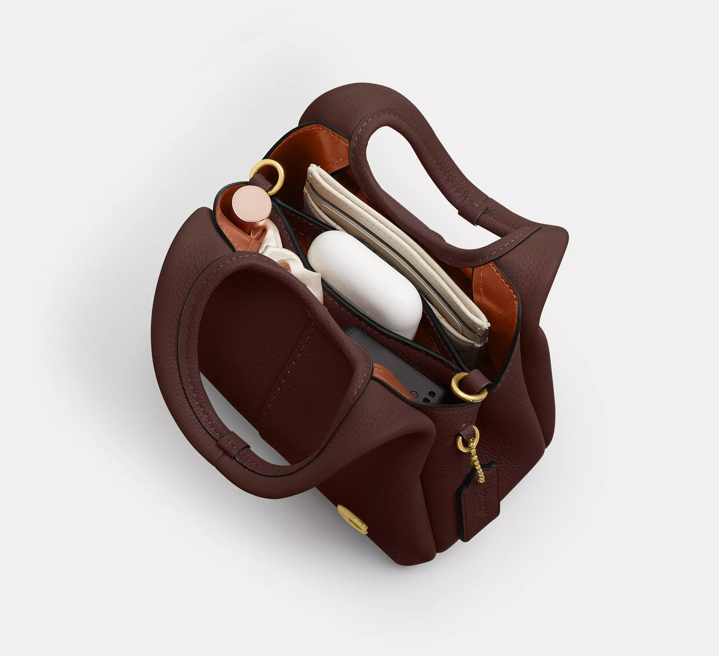 Lana Shoulder Bag 19 Maple Coach