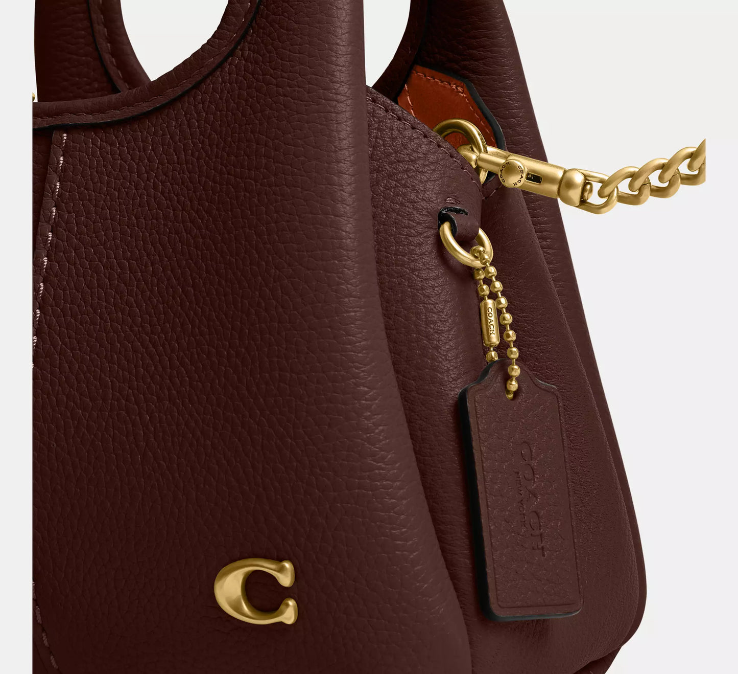 Lana Shoulder Bag 19 Maple Coach