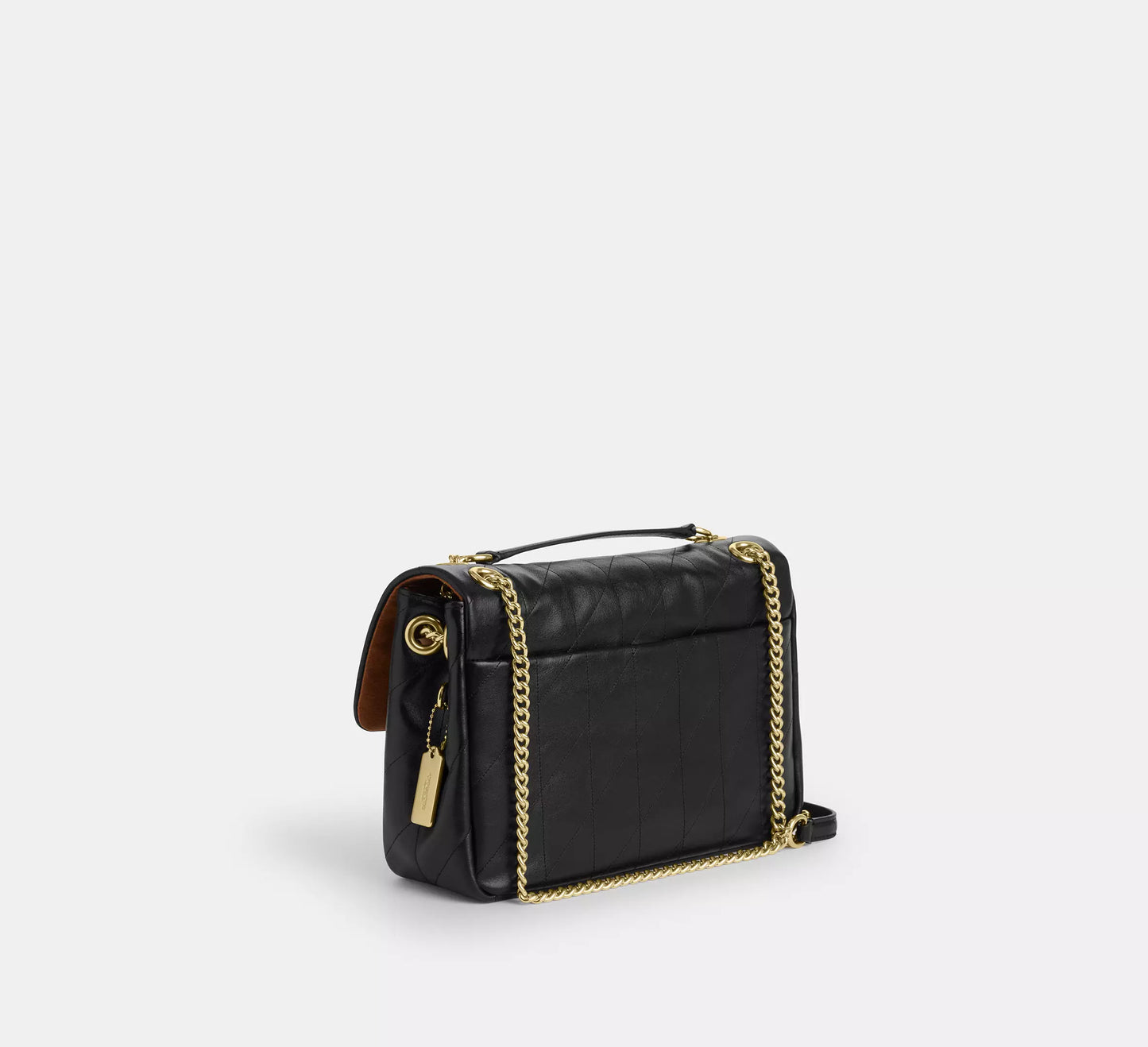 Elodie Crossbody Bag With Quilting Black Coach
