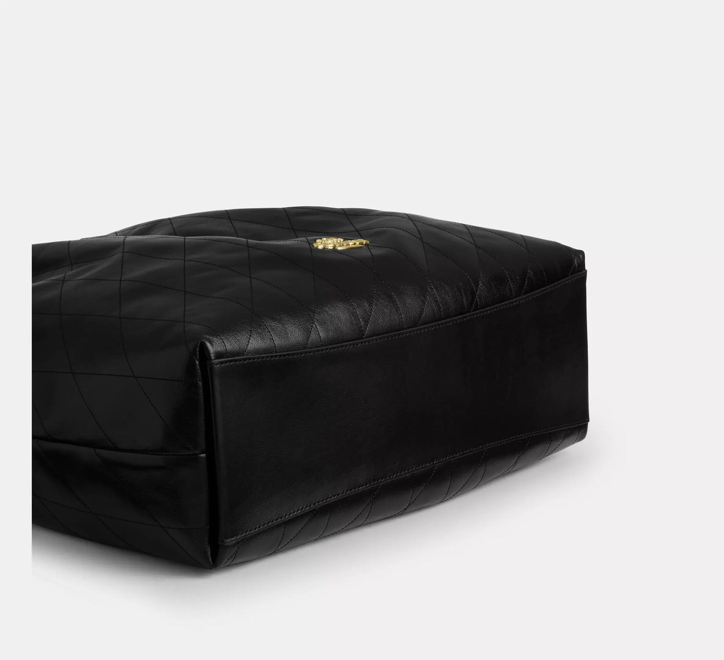 Evelyn Large Shoulder Bag With Quilting Black Coach
