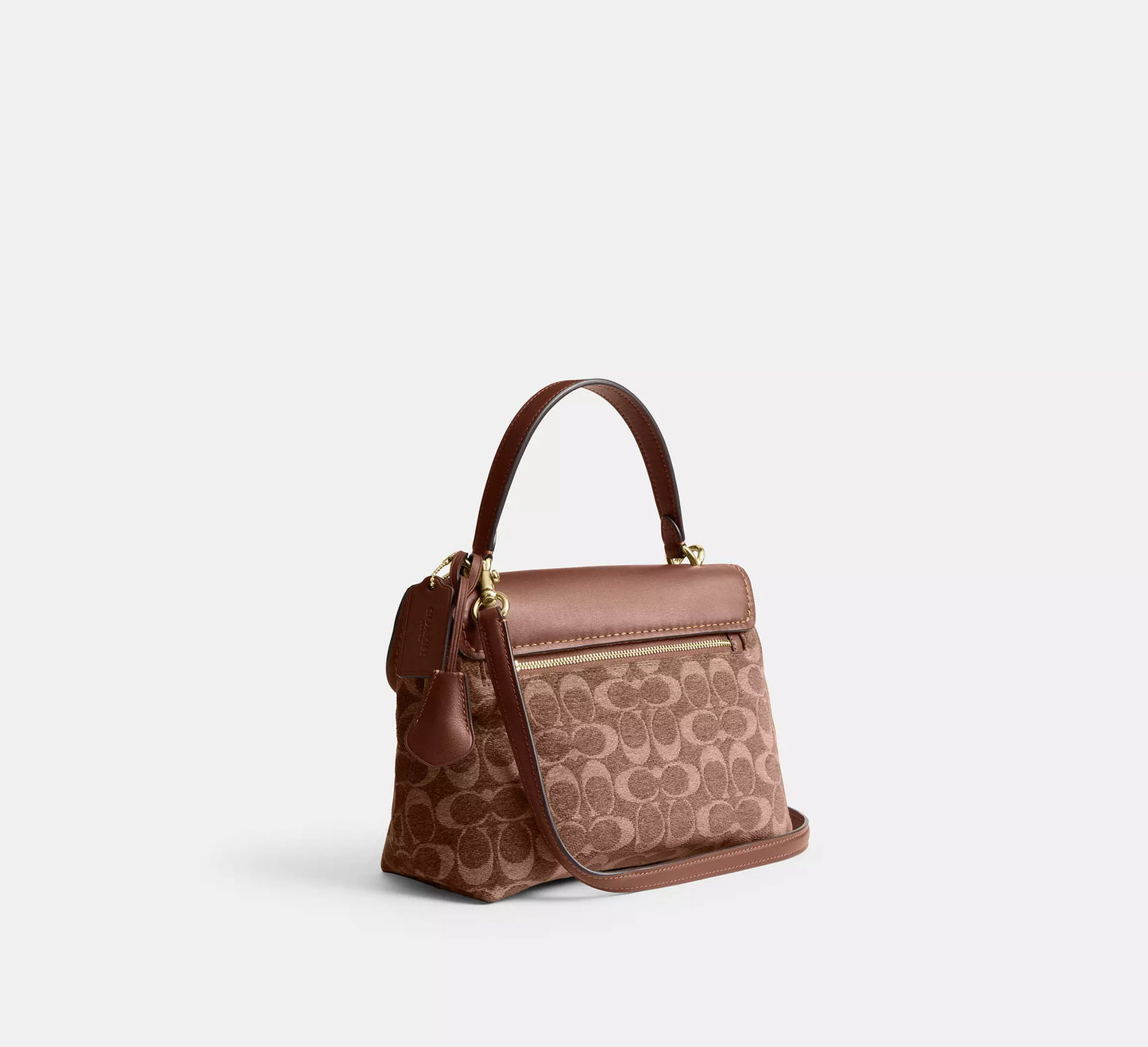 Emory Top Handle Bag In Signature Chenille Coach