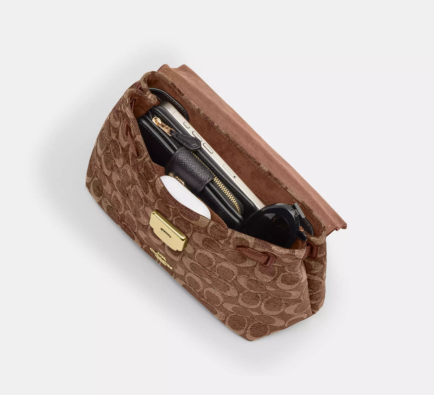 Emory Top Handle Bag In Signature Chenille Coach