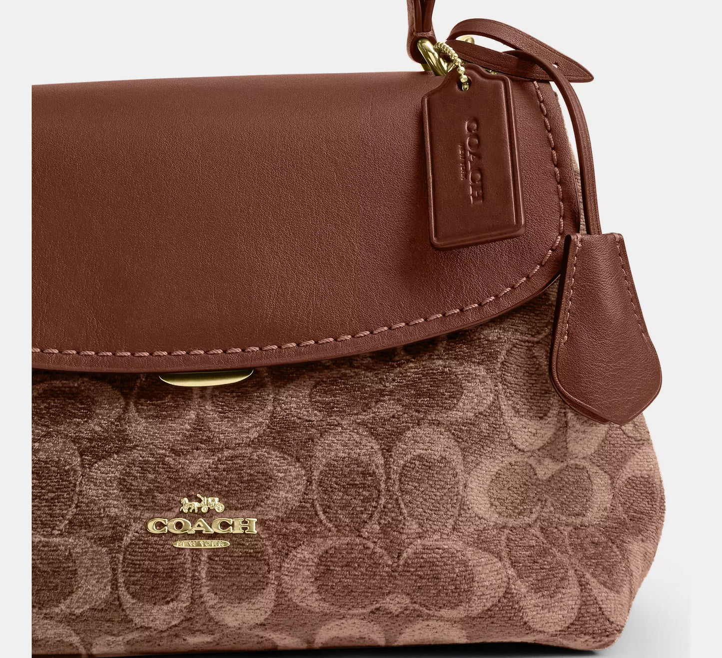 Emory Top Handle Bag In Signature Chenille Coach