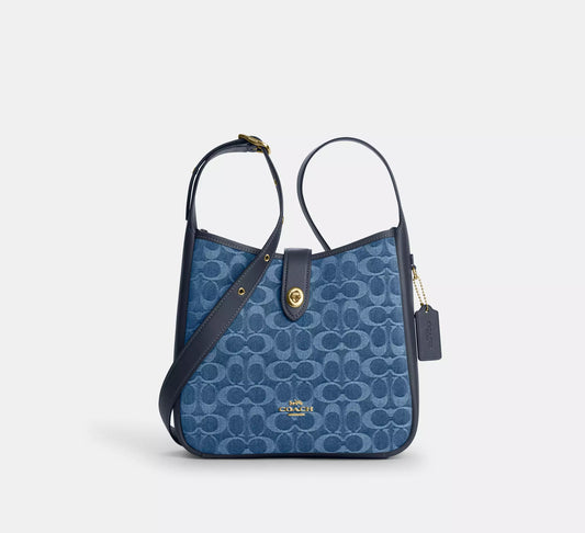 Hadley Convertible Crossbody Bag In Signature Denim Coach