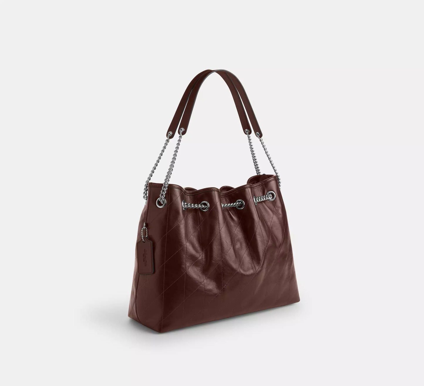 Evelyn Shoulder Bag With Quilting Maple Coach