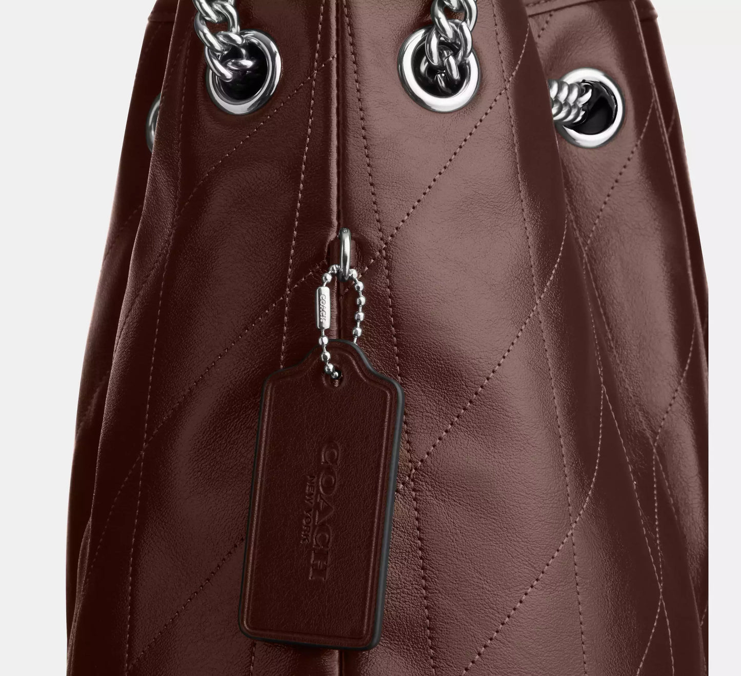 Evelyn Shoulder Bag With Quilting Maple Coach