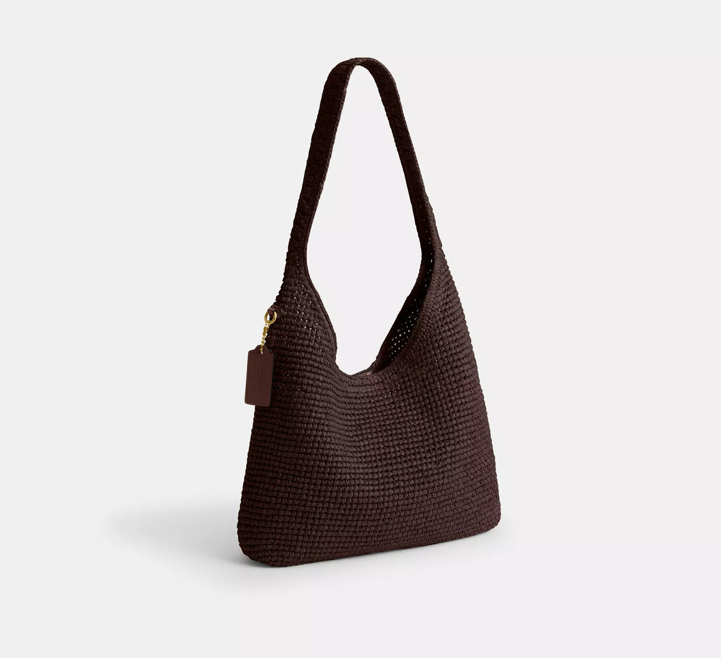 Brooklyn Shoulder Bag 28 Straw Maple Coach