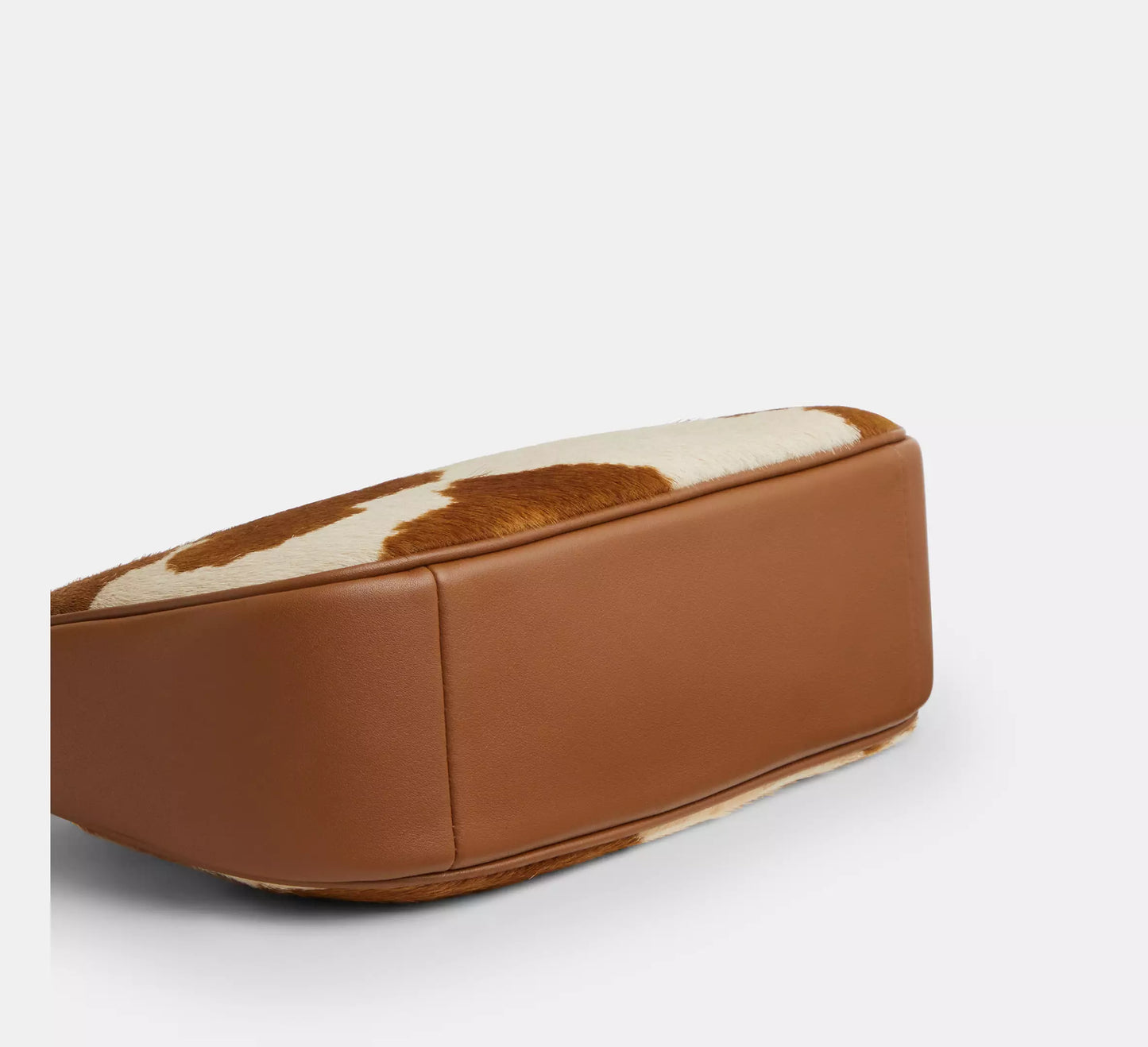 Teri Shoulder Bag In Haircalf With Cow Print Coach