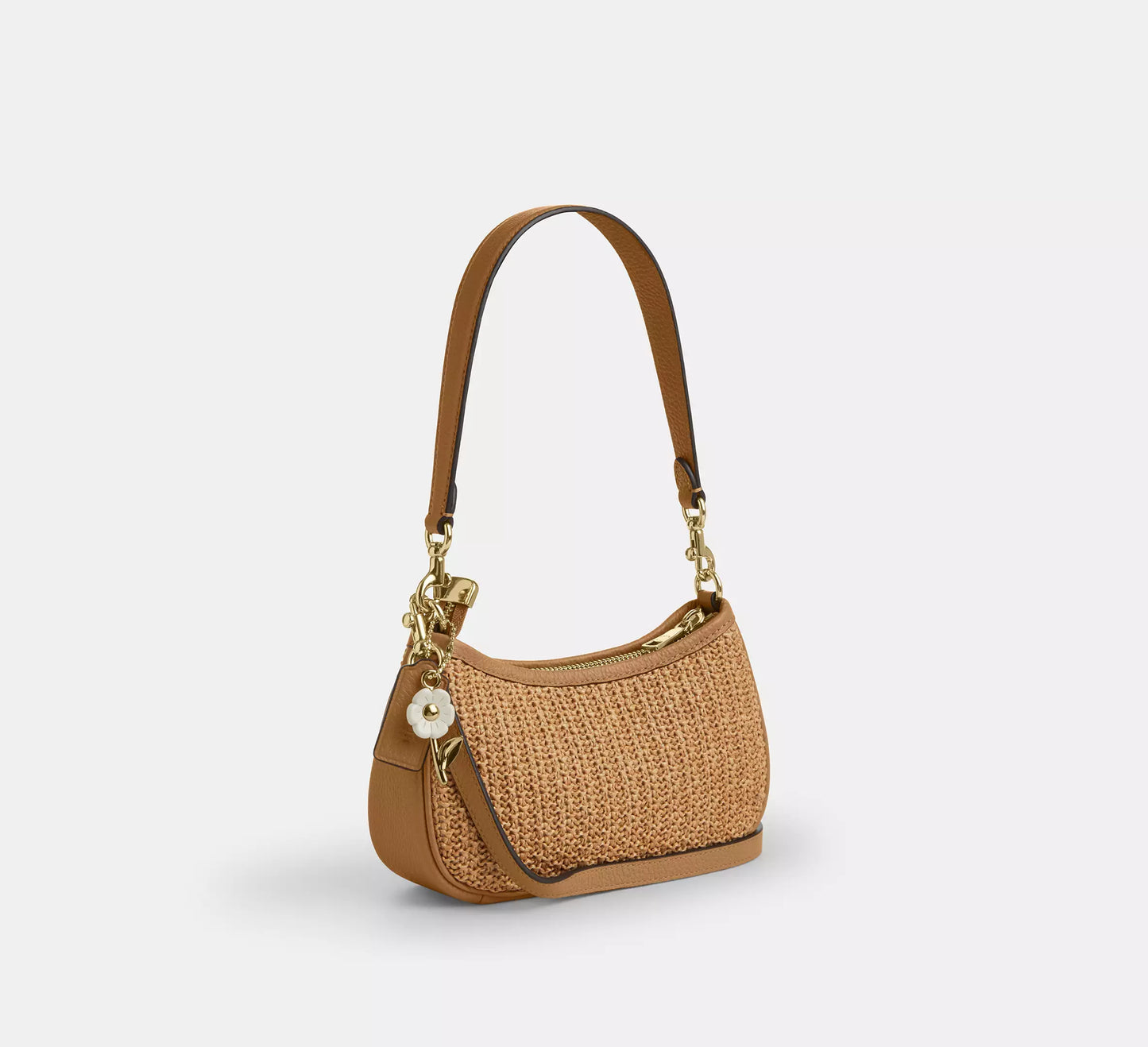 Teri Mini Crossbody Straw Bag Coach