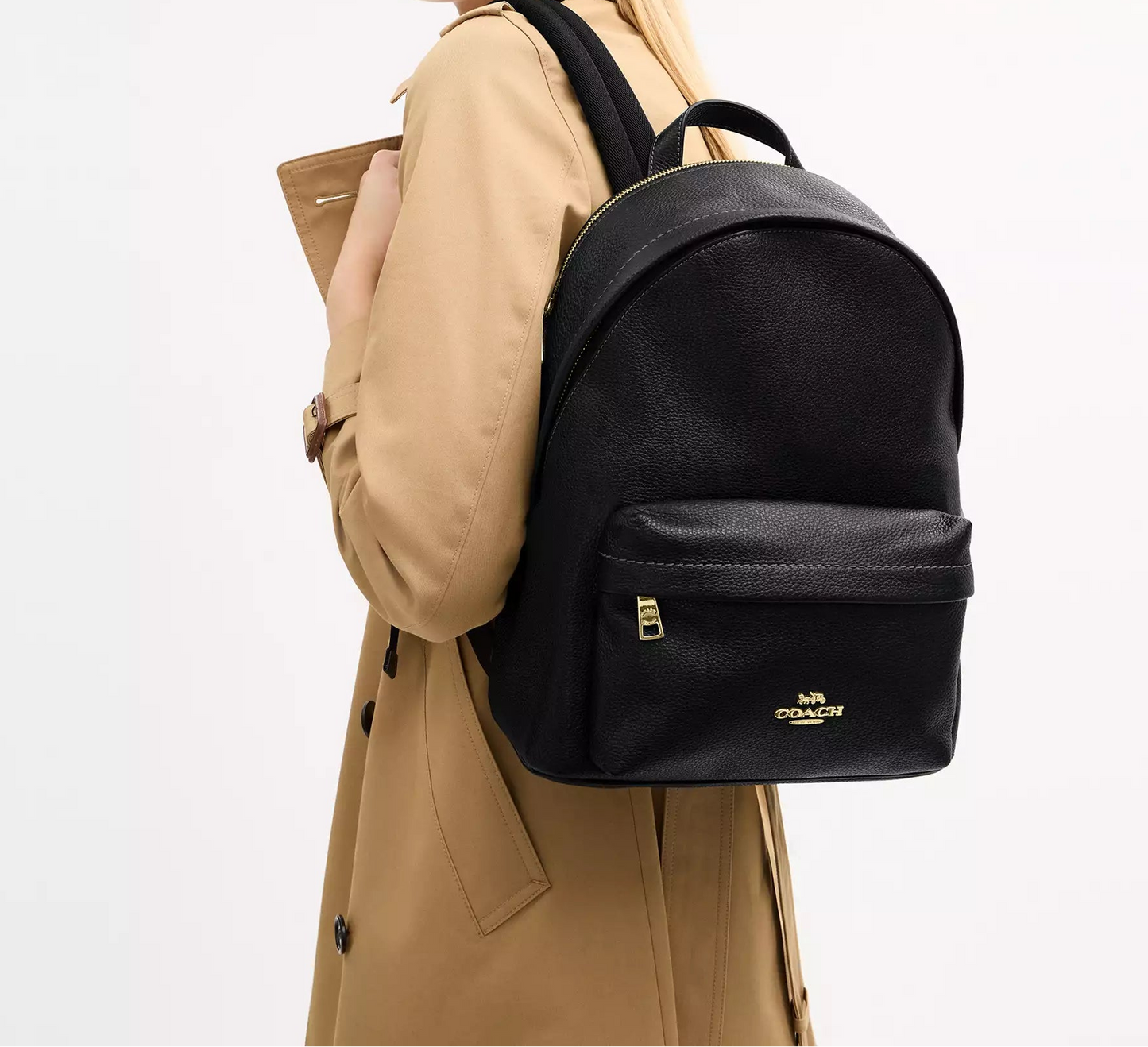 Taylor Small Backpack Black Coach