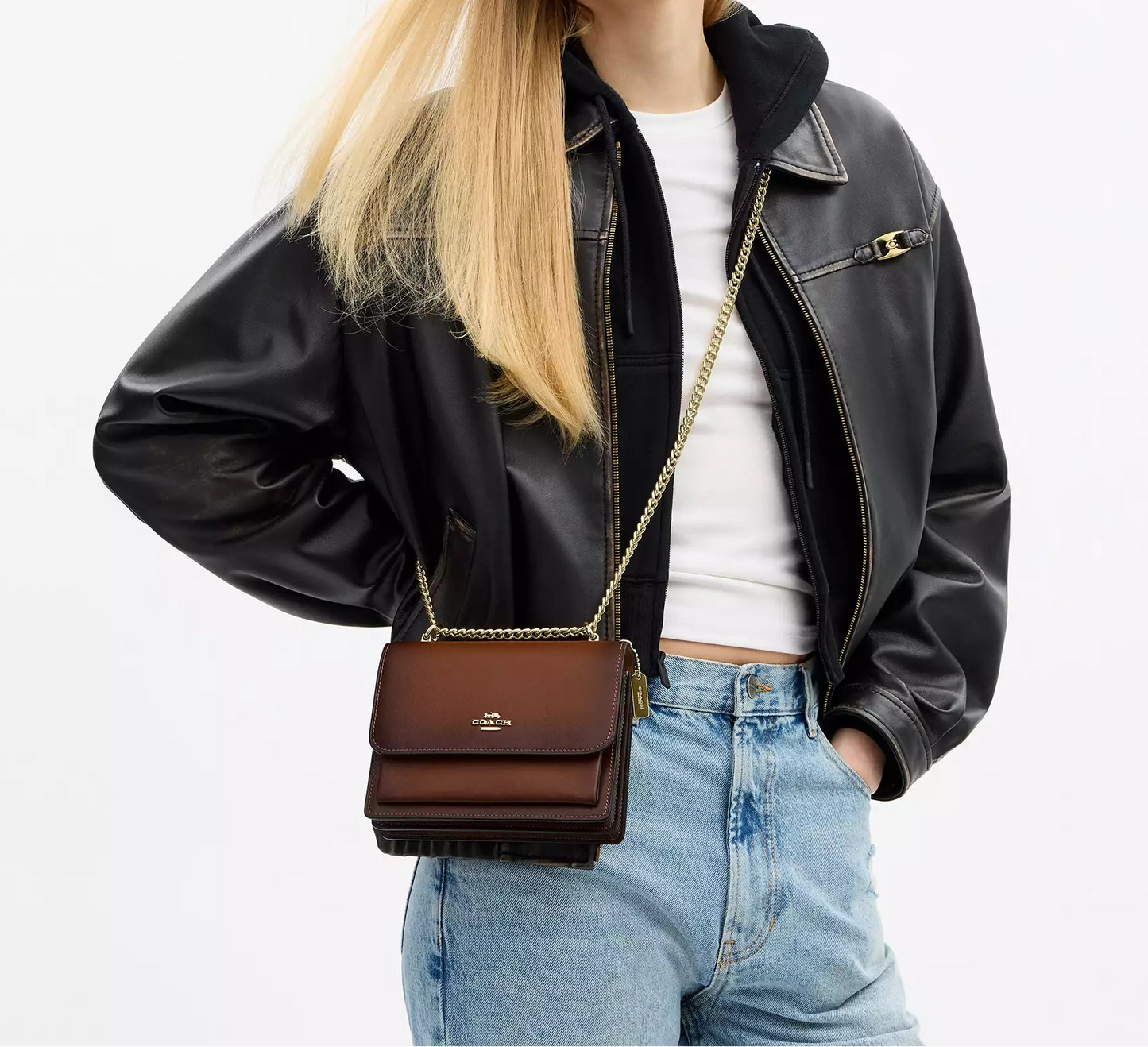 Mini Klare Crossbody Bag Redwood Coach