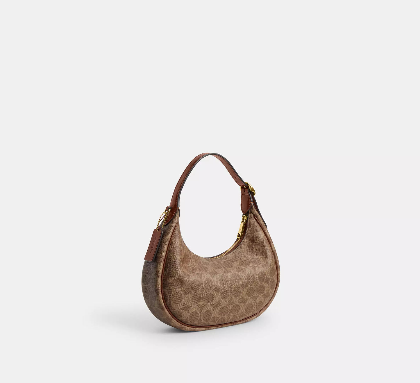 Emily Shoulder Bag In Signature Tan Canvas Coach