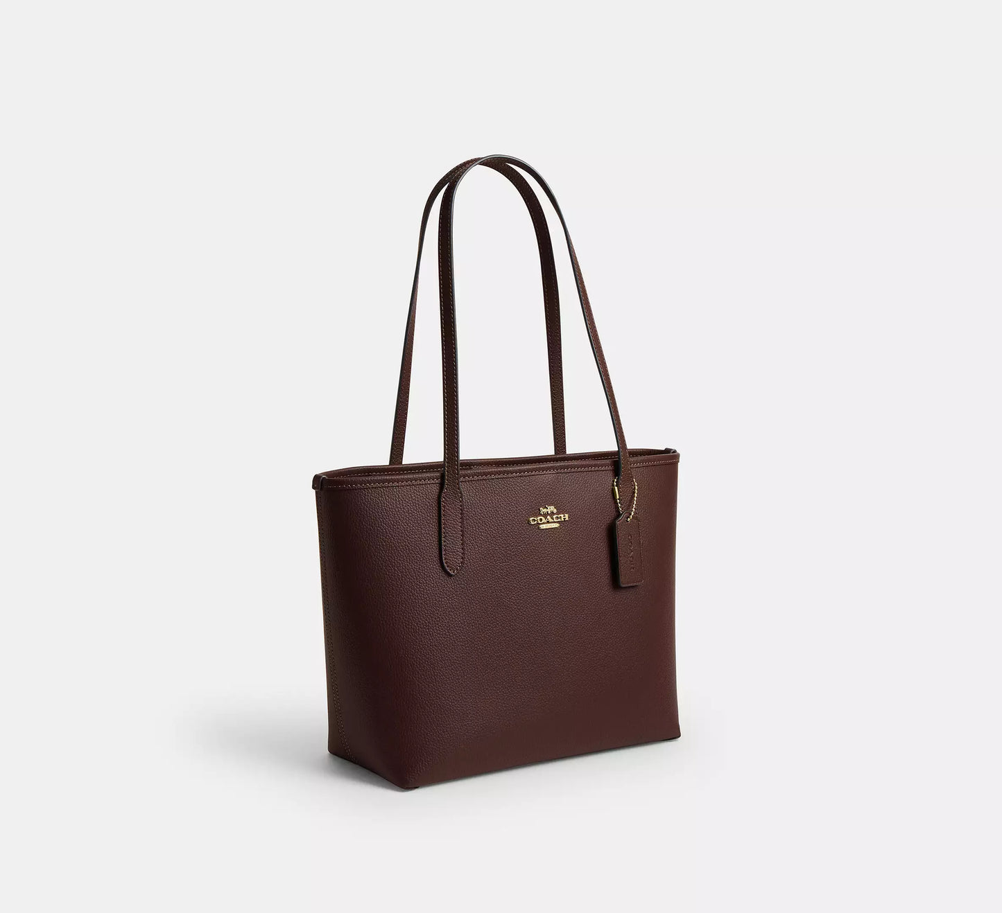 Medium City Tote Bag Maple Coach