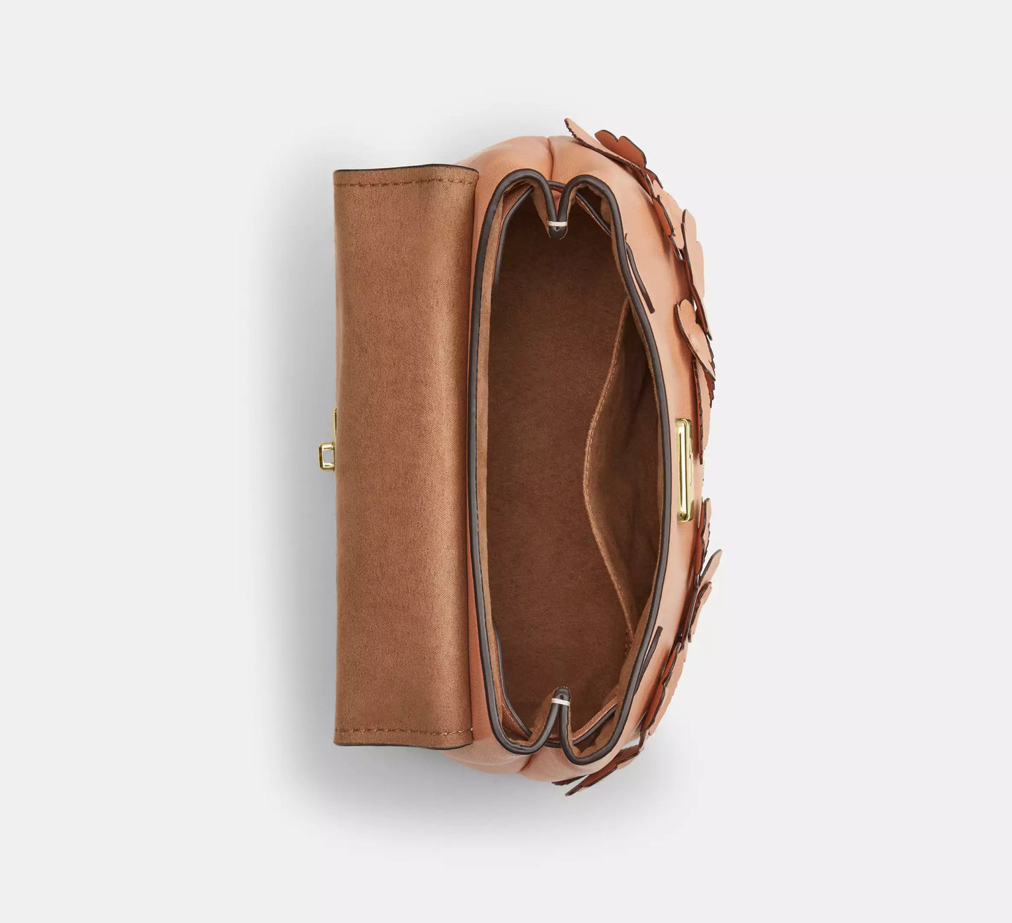 Emory Top Handle Bag With Floral Applique Coach