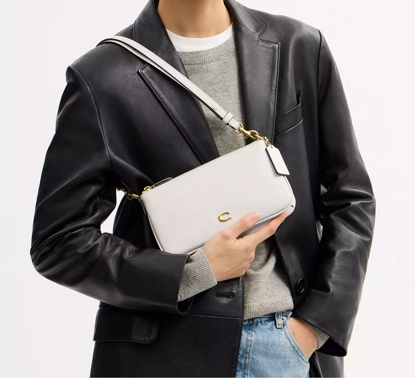 Audrey Crossbody Bag Chalk Coach