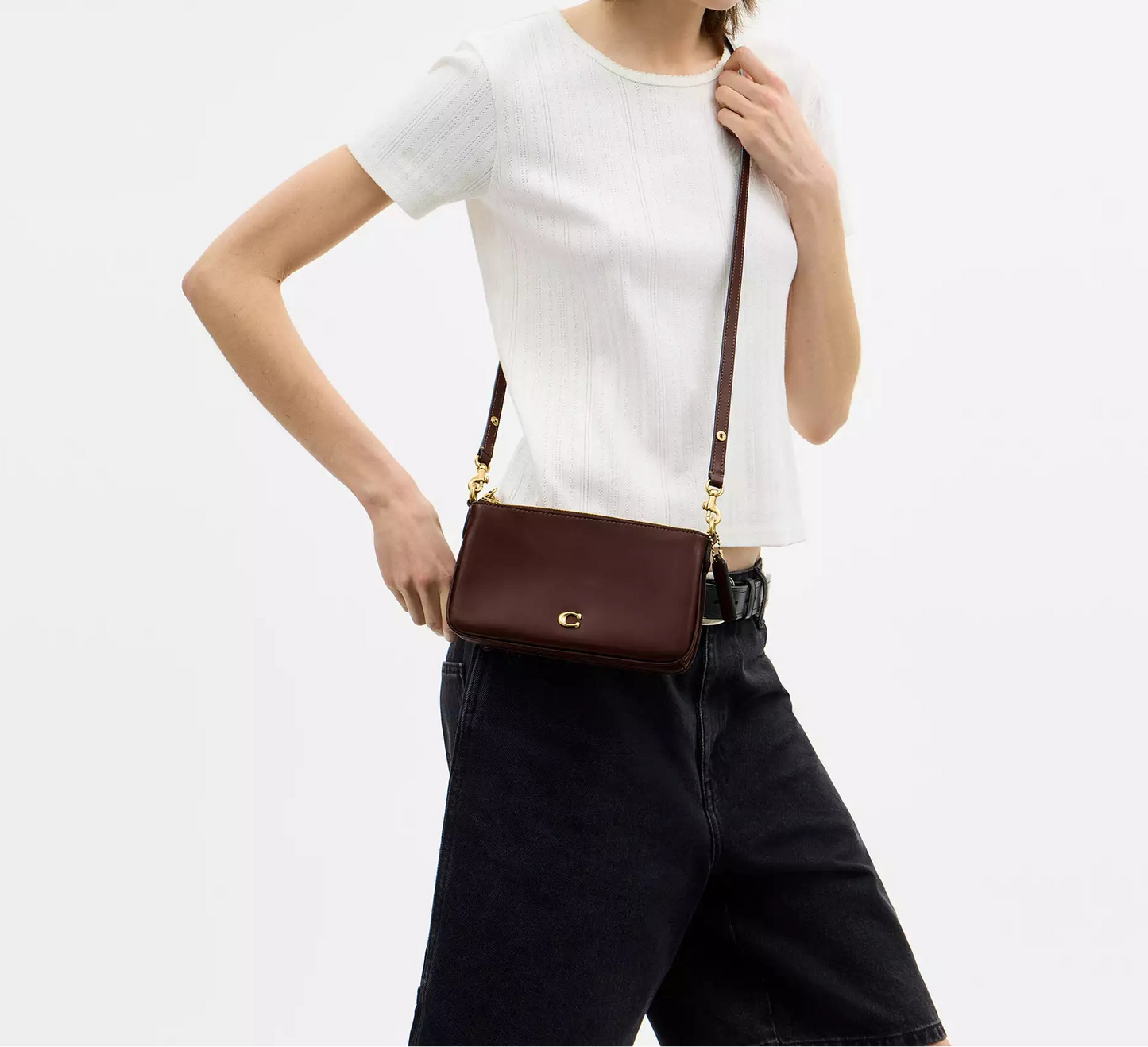 Audrey Crossbody Bag Maple Coach
