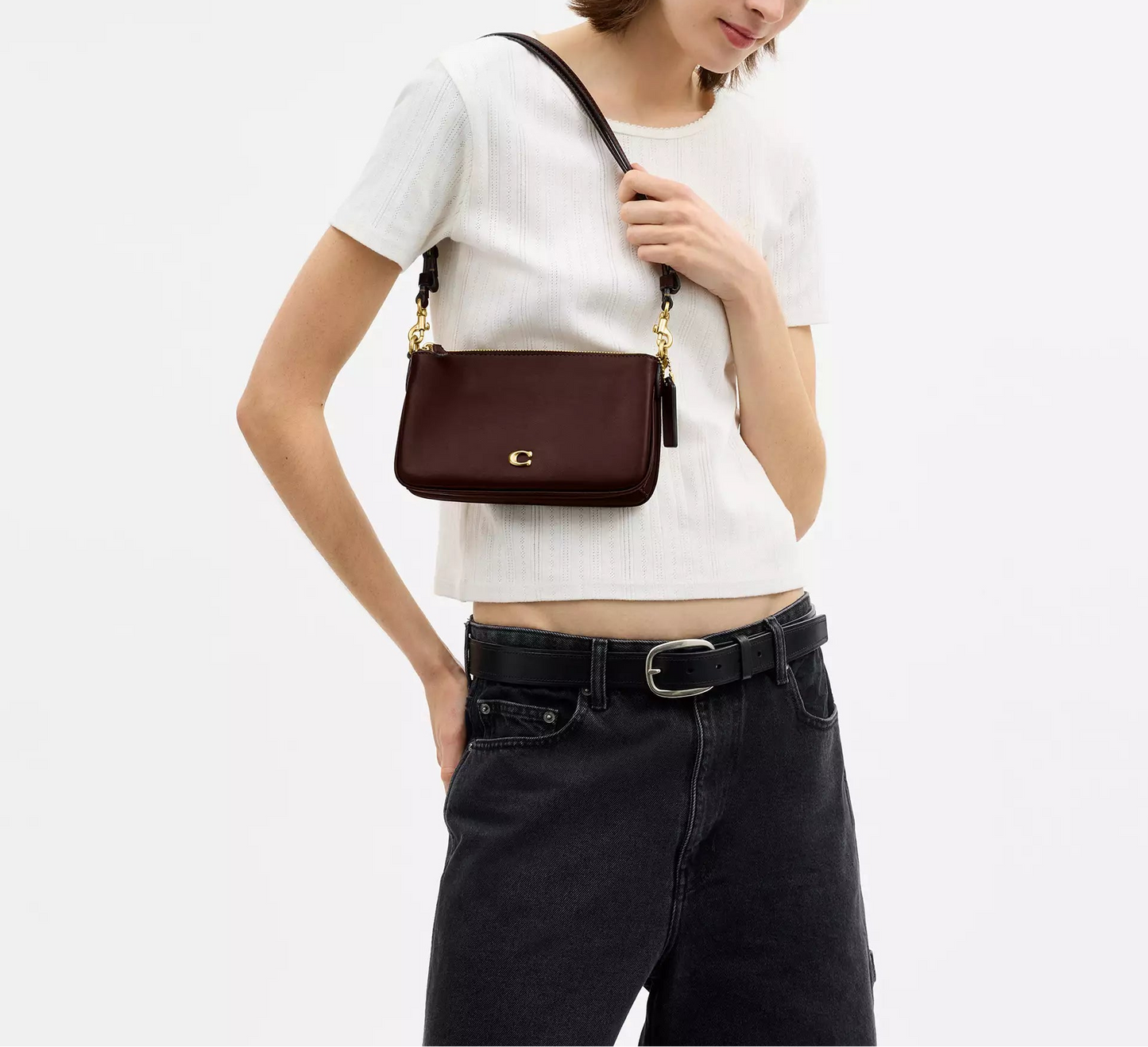Audrey Crossbody Bag Maple Coach