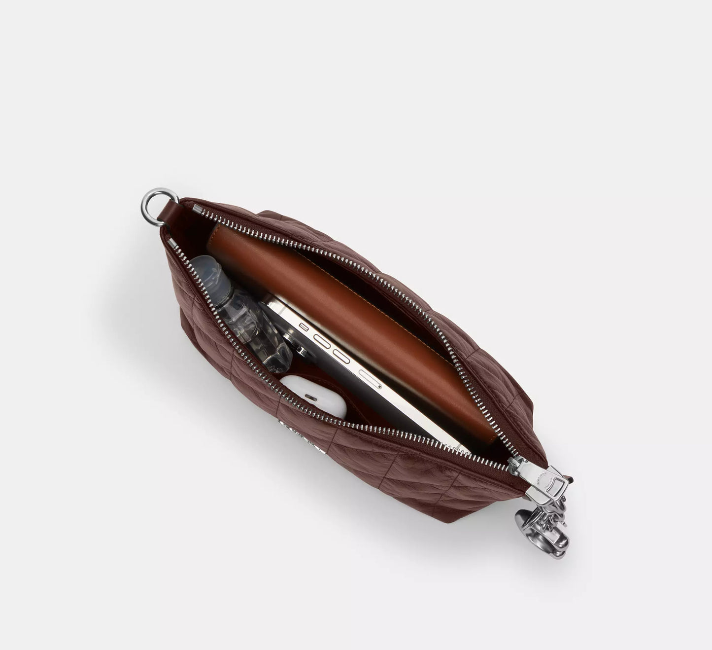 Caitlin Shoulder Bag With Quilting Maple Coach