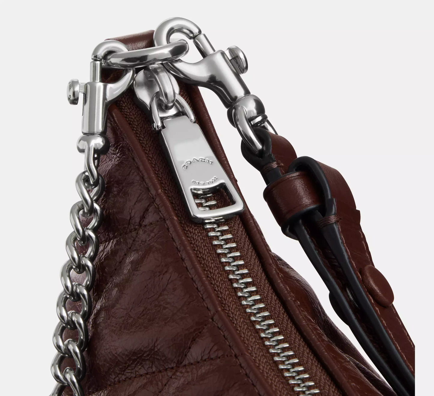 Caitlin Shoulder Bag With Quilting Maple Coach