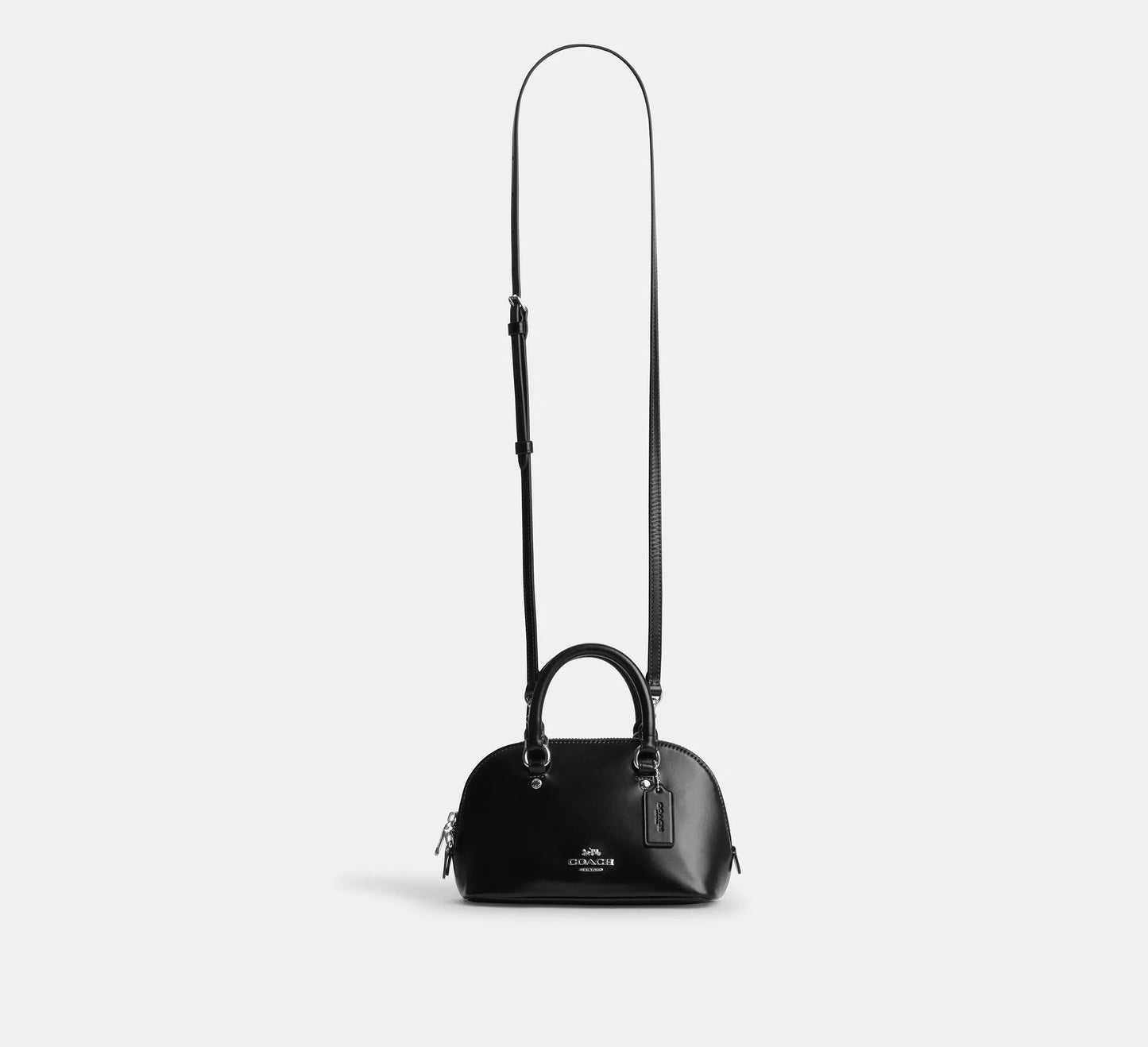 Lara Mini Satchel Bag Black Coach