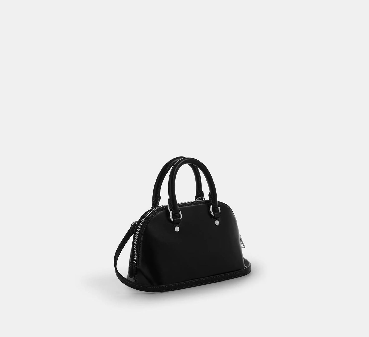 Lara Mini Satchel Bag Black Coach