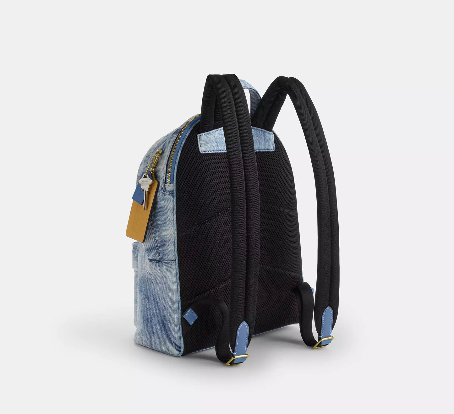 Taylor Small Backpack In Loved Denim Coach