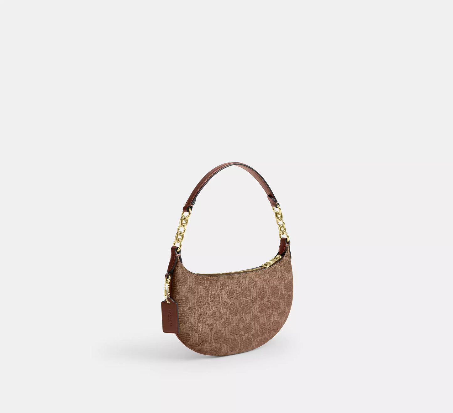 Mini Payton Bag In Signature Tan Canvas Coach
