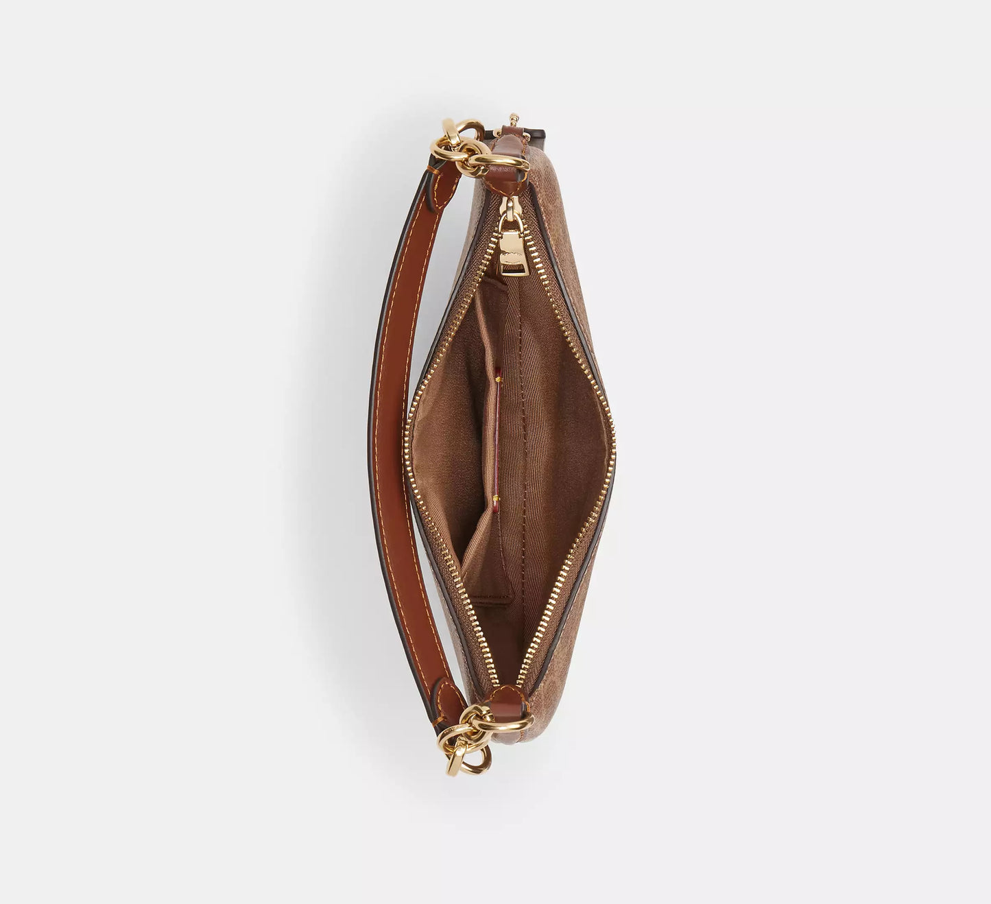 Mini Payton Bag In Signature Tan Canvas Coach