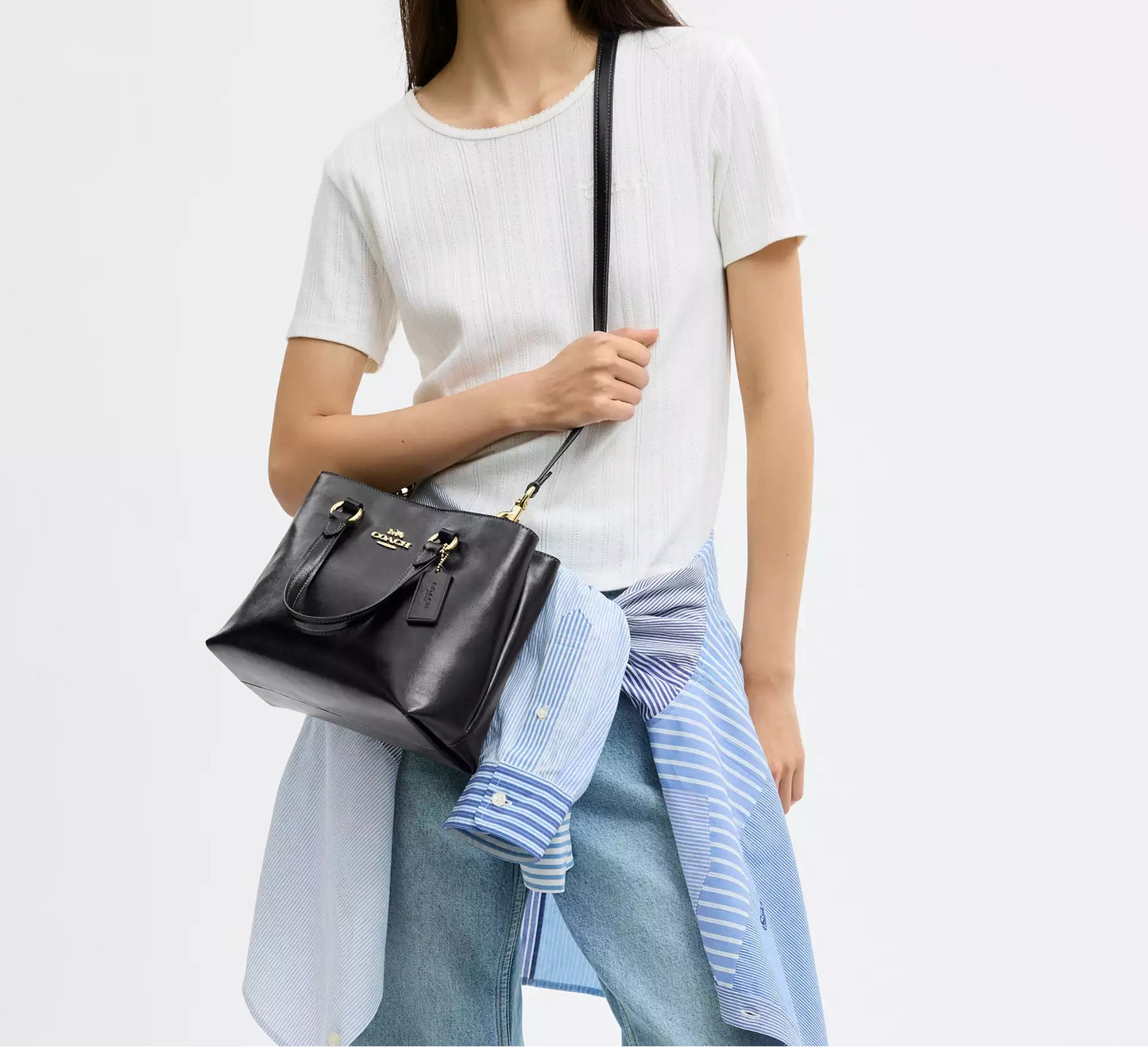 Station Carryall Bag Black Coach