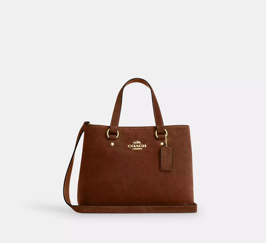 Station Carryall Bag Suede Coach