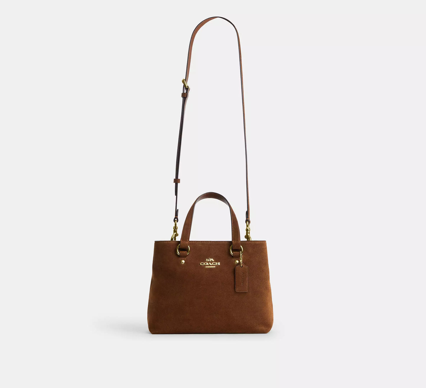 Station Carryall Bag Suede Coach