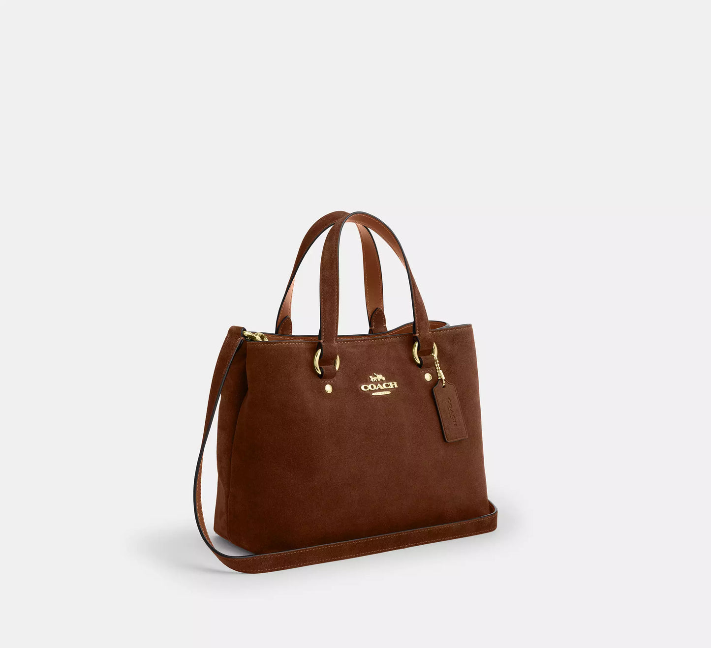 Station Carryall Bag Suede Coach