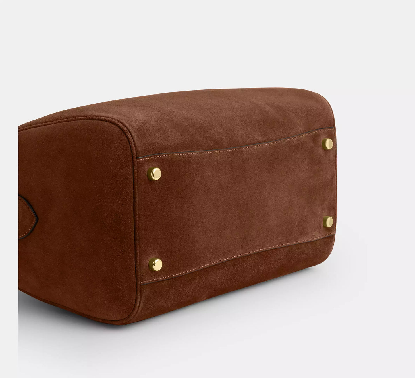 Rowan Large Satchel Bag Suede Coach