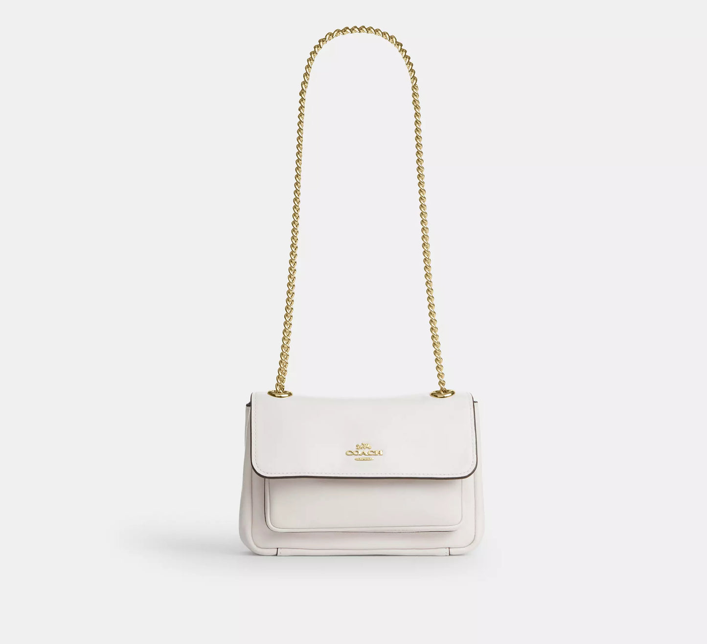 Elodie Crossbody Bag 18 Chalk Coach