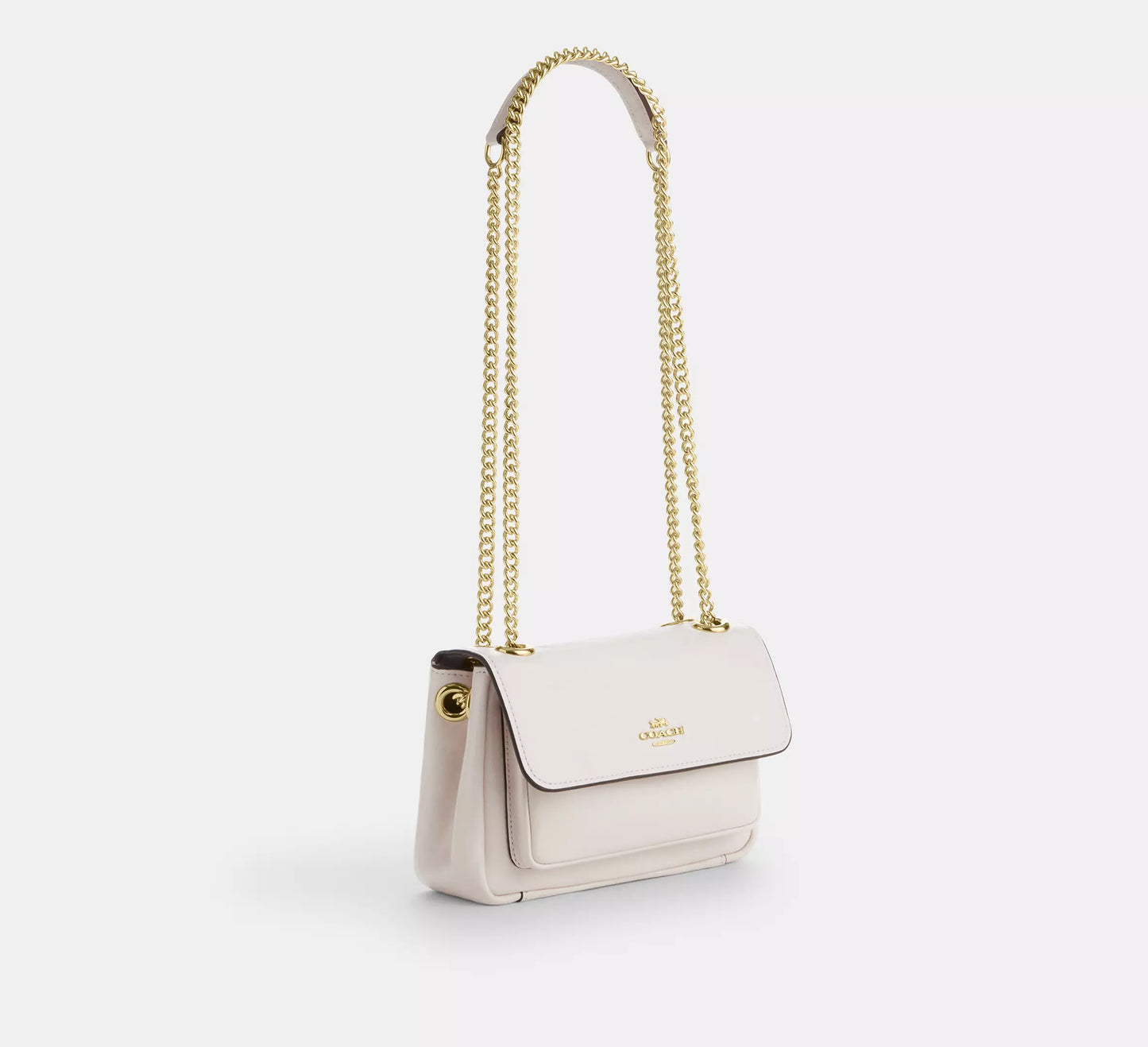 Elodie Crossbody Bag 18 Chalk Coach