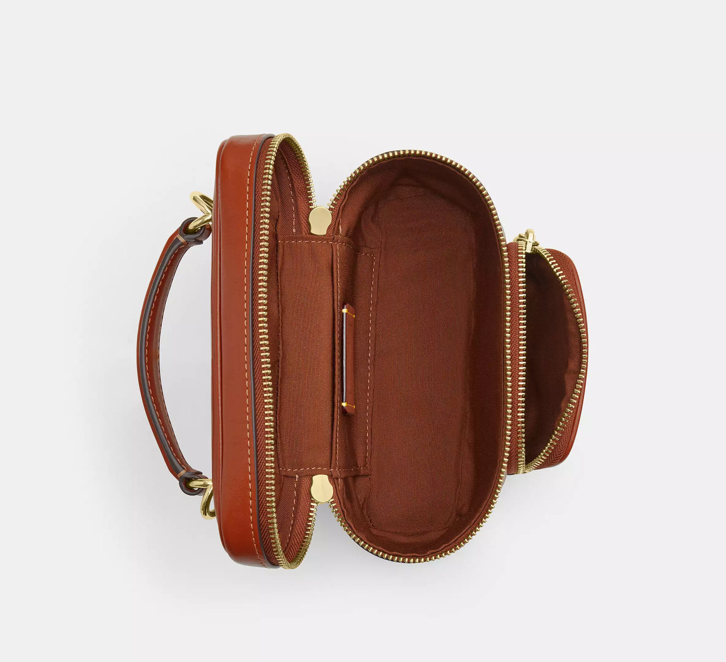 Rainer Crossbody Bag 18 With Pocket Cinnamon Coach