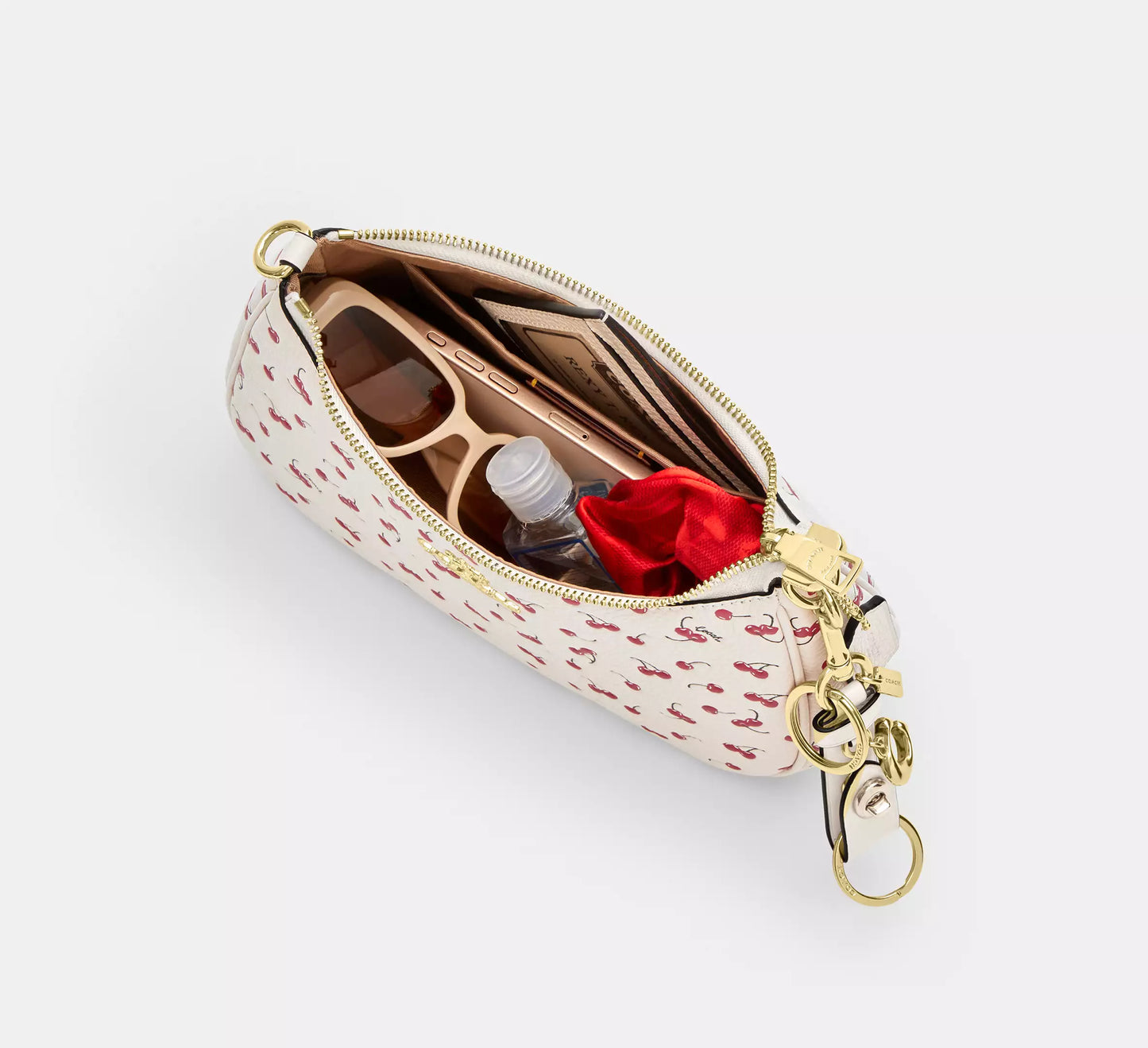 Teri Shoulder Bag With Cherry Print Coach