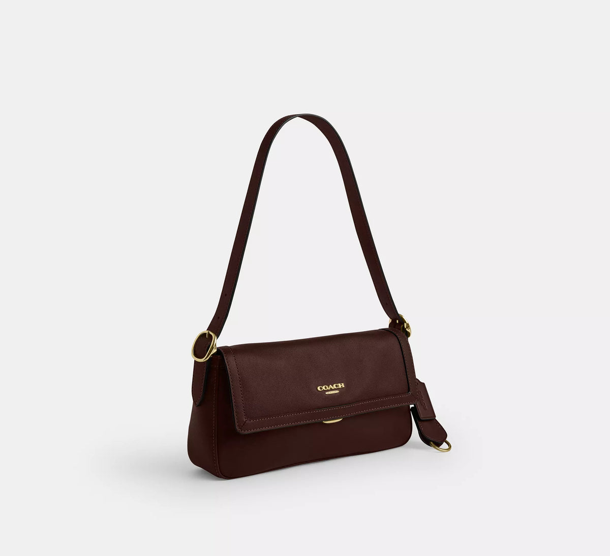 Etta Small Flap Shoulder Bag Maple Coach