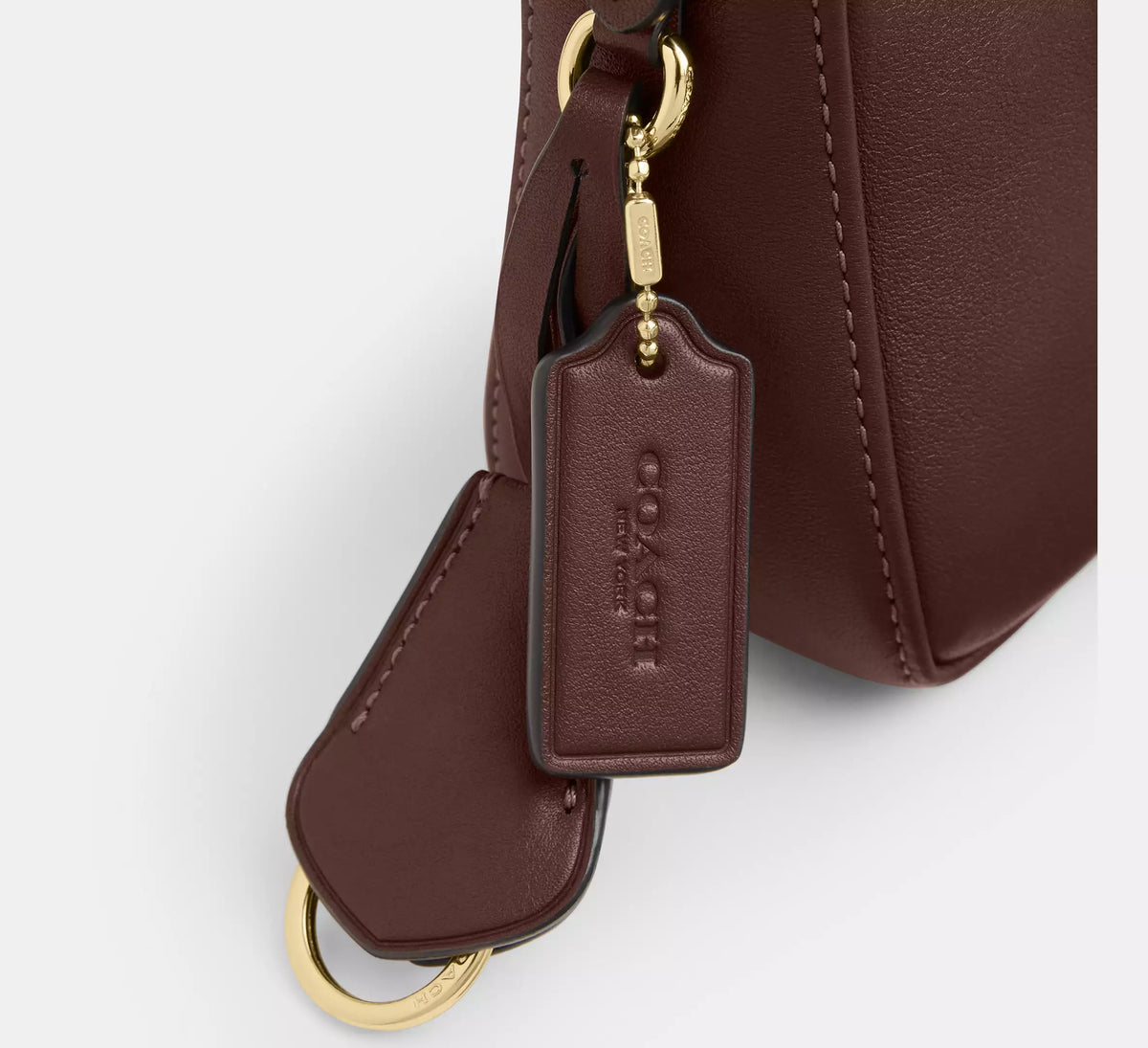 Etta Small Flap Shoulder Bag Maple Coach