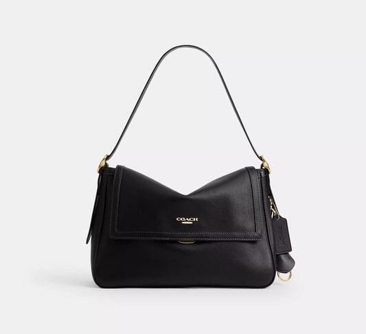 Etta Flap Bag Black Coach