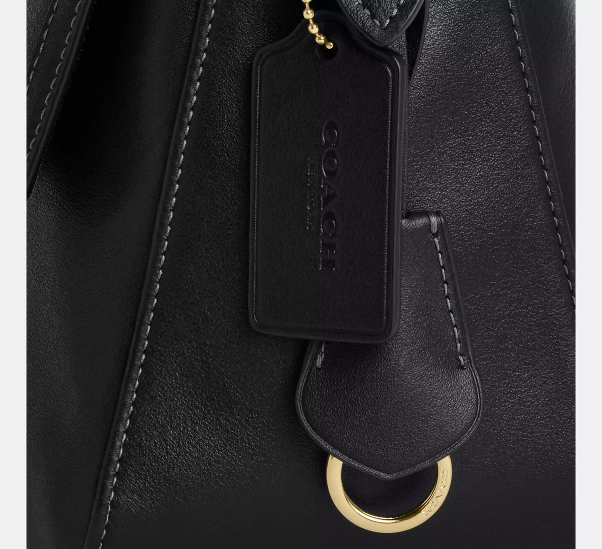 Etta Flap Bag Black Coach