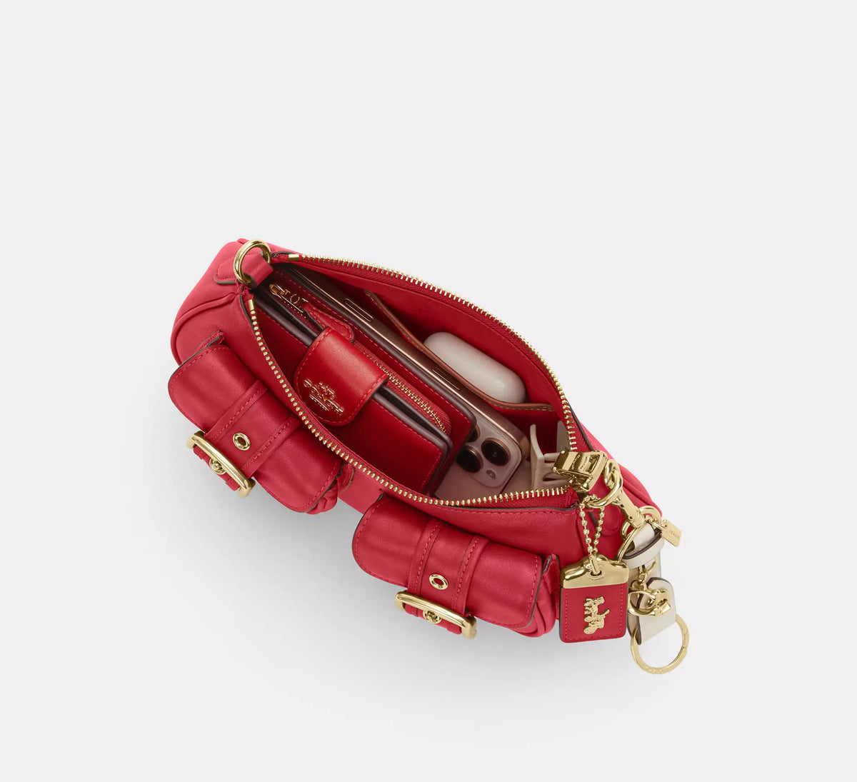 Ashton Shoulder Bag Poppy Coach
