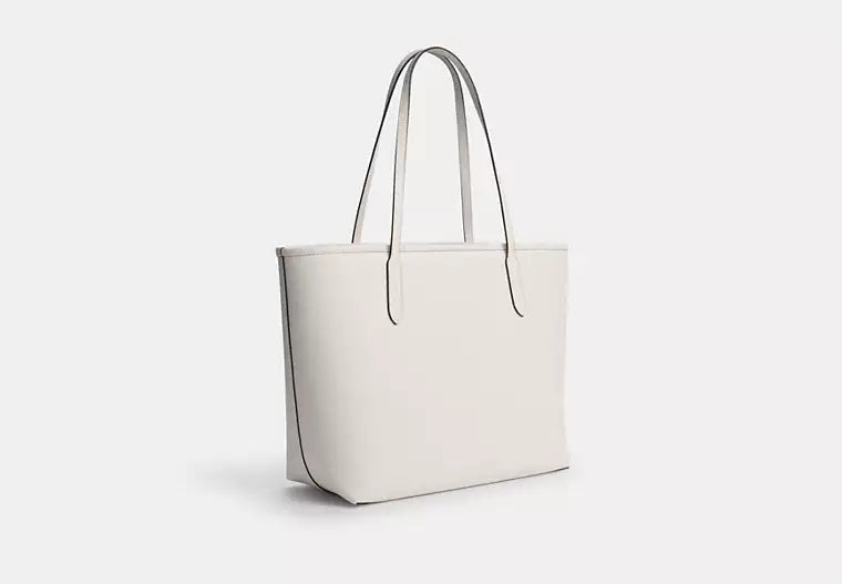 City Tote Bag Chalk Coach