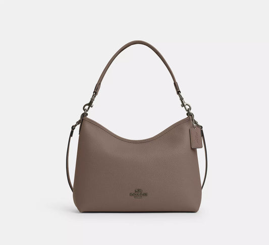 Laurel Shoulder Bag Dark Stone Coach