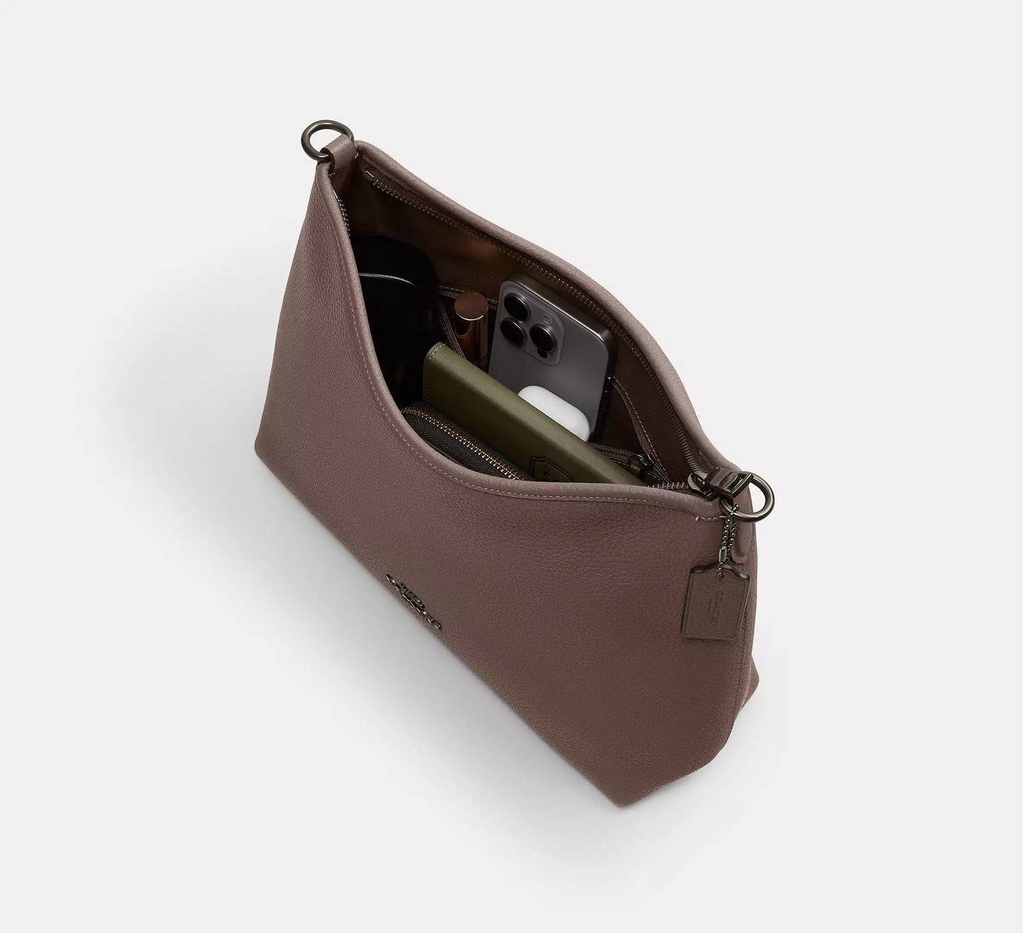 Laurel Shoulder Bag Dark Stone Coach