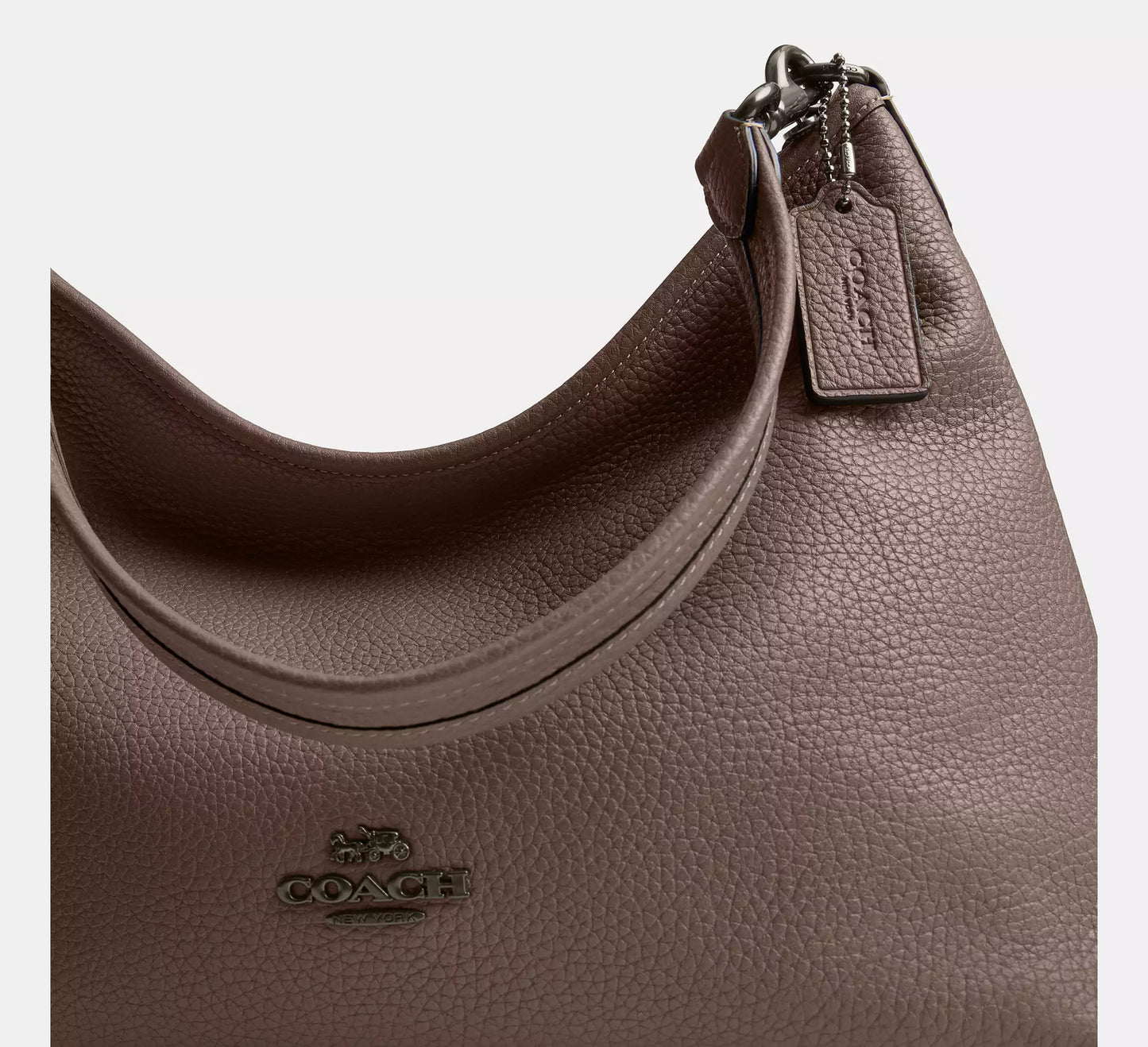 Laurel Shoulder Bag Dark Stone Coach