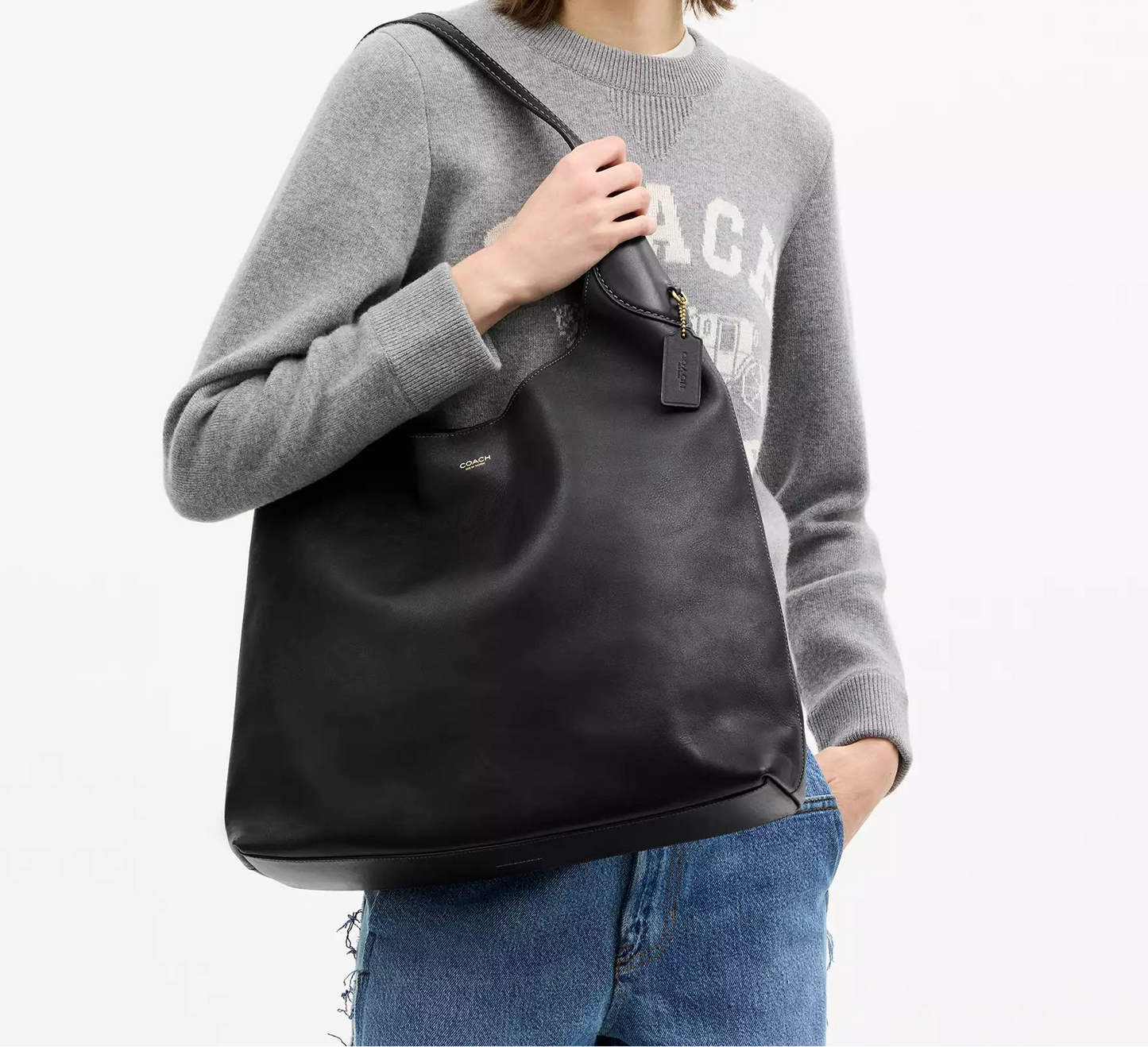 Brooklyn Shoulder Bag 39 Black Coach