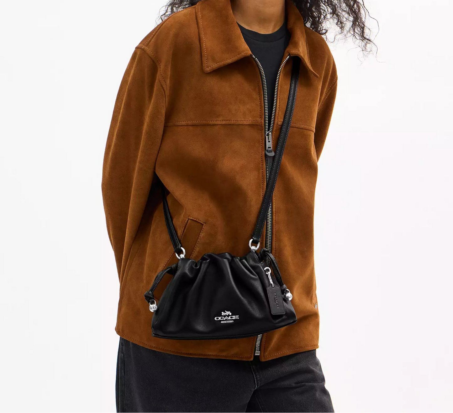 Faye Shoulder Bag Black Coach