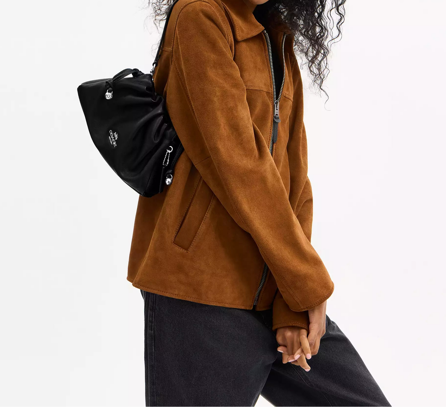 Faye Shoulder Bag Black Coach