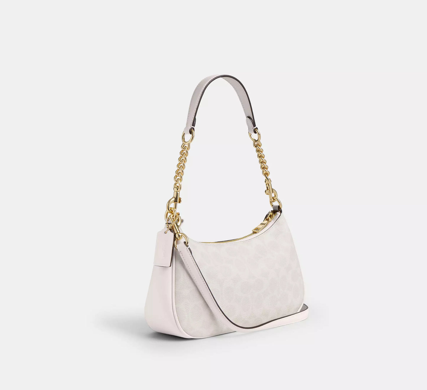 Teri Shoulder Bag In Signature Canvas Chalk Coach